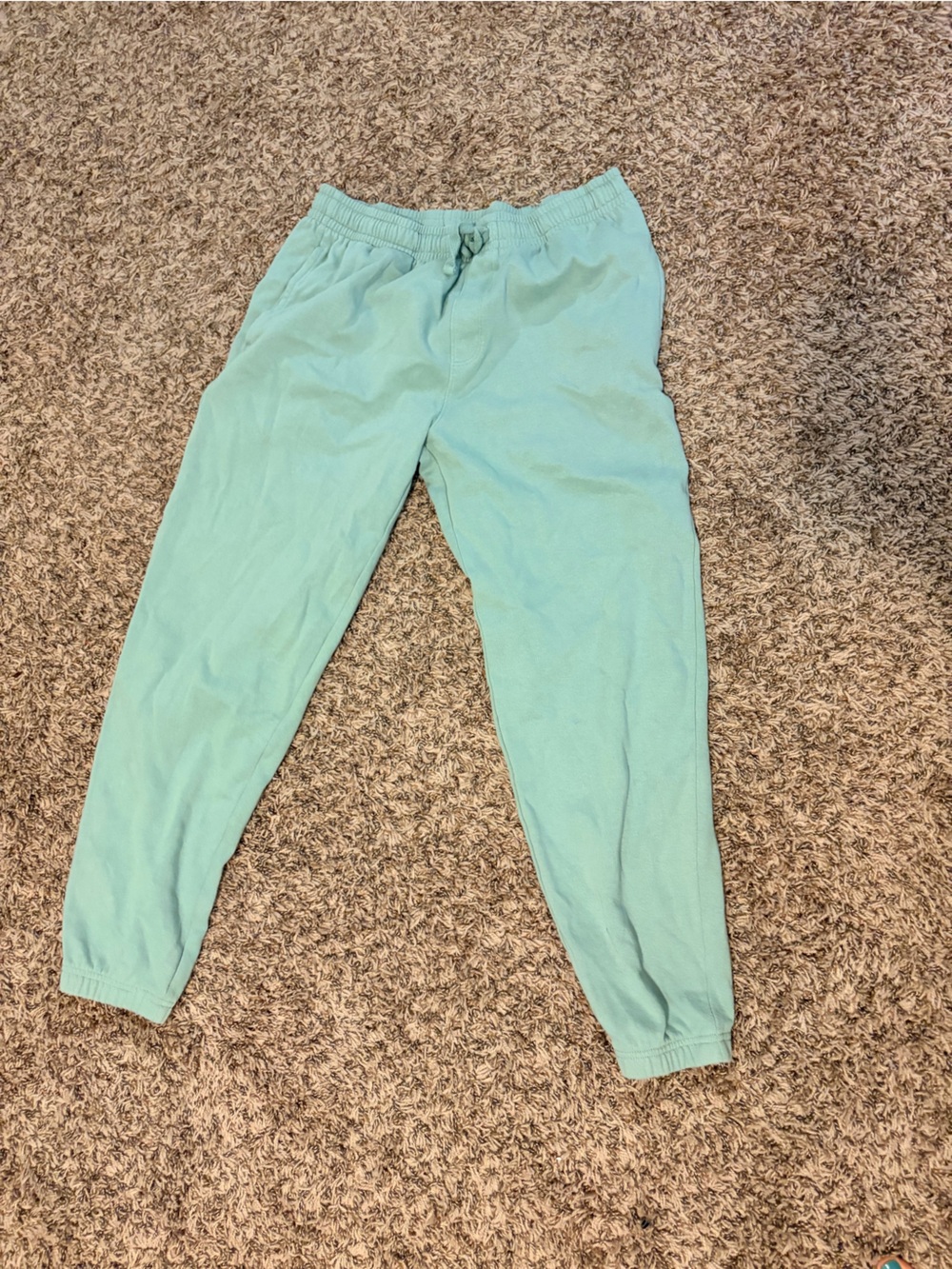 Athletic Works Light Teal Kids Sweatpants